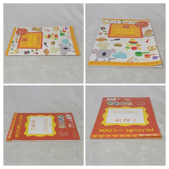 Measure And Cook Math Workbook Grades 1-3 With 24 Recipes By Bendon 2020 - Picture 6 of 7